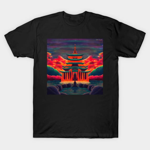 Water Temple T-Shirt by taoistviking